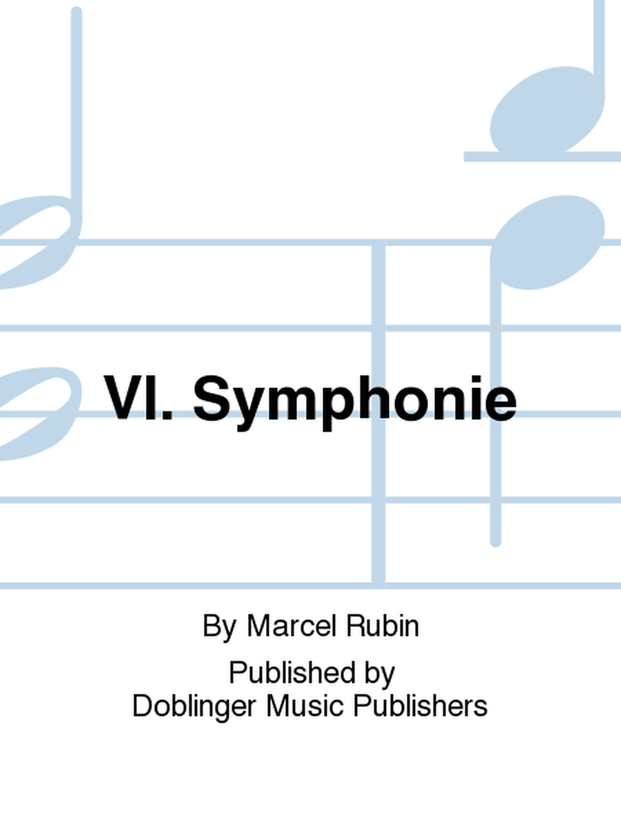 VI. Symphonie