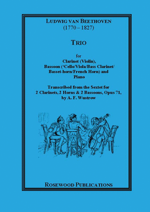 Book cover for Trio (from Wind Sextet, Op. 71)