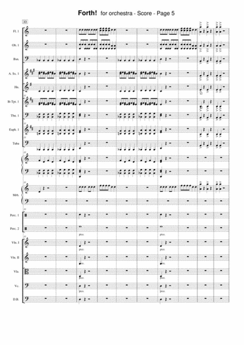 Forth! for school orchestra