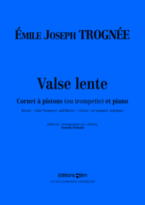 Book cover for Valse lente