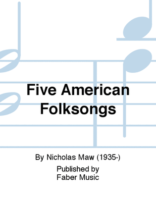 Book cover for Five American Folksongs