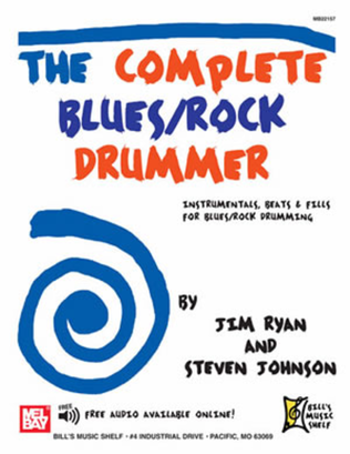 Book cover for The Complete Blues/Rock Drummer