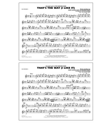 Book cover for That's the Way (I Like It) - Flute/Piccolo