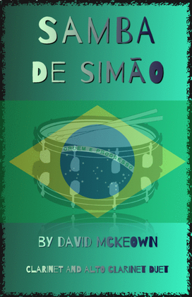 Samba de Simão, for Clarinet and Alto Clarinet Duet
