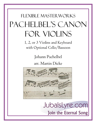 Book cover for Canon (Violin and Keyboard)