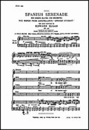 Book cover for Edward Elgar: Spanish Serenade Op.23 (SATB)