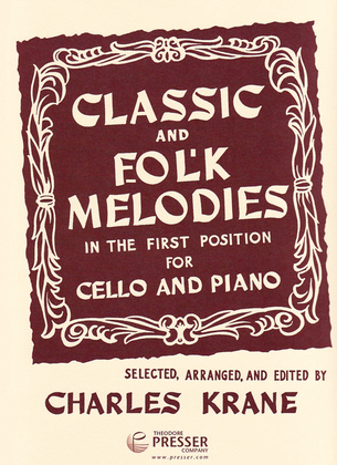 Book cover for Classic And Folk Melodies