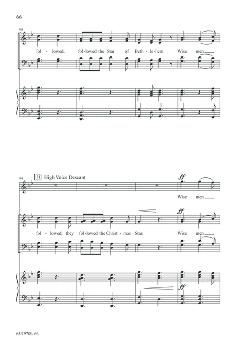 A Great and Mighty Wonder by Thomas Fettke Choir - Digital Sheet Music
