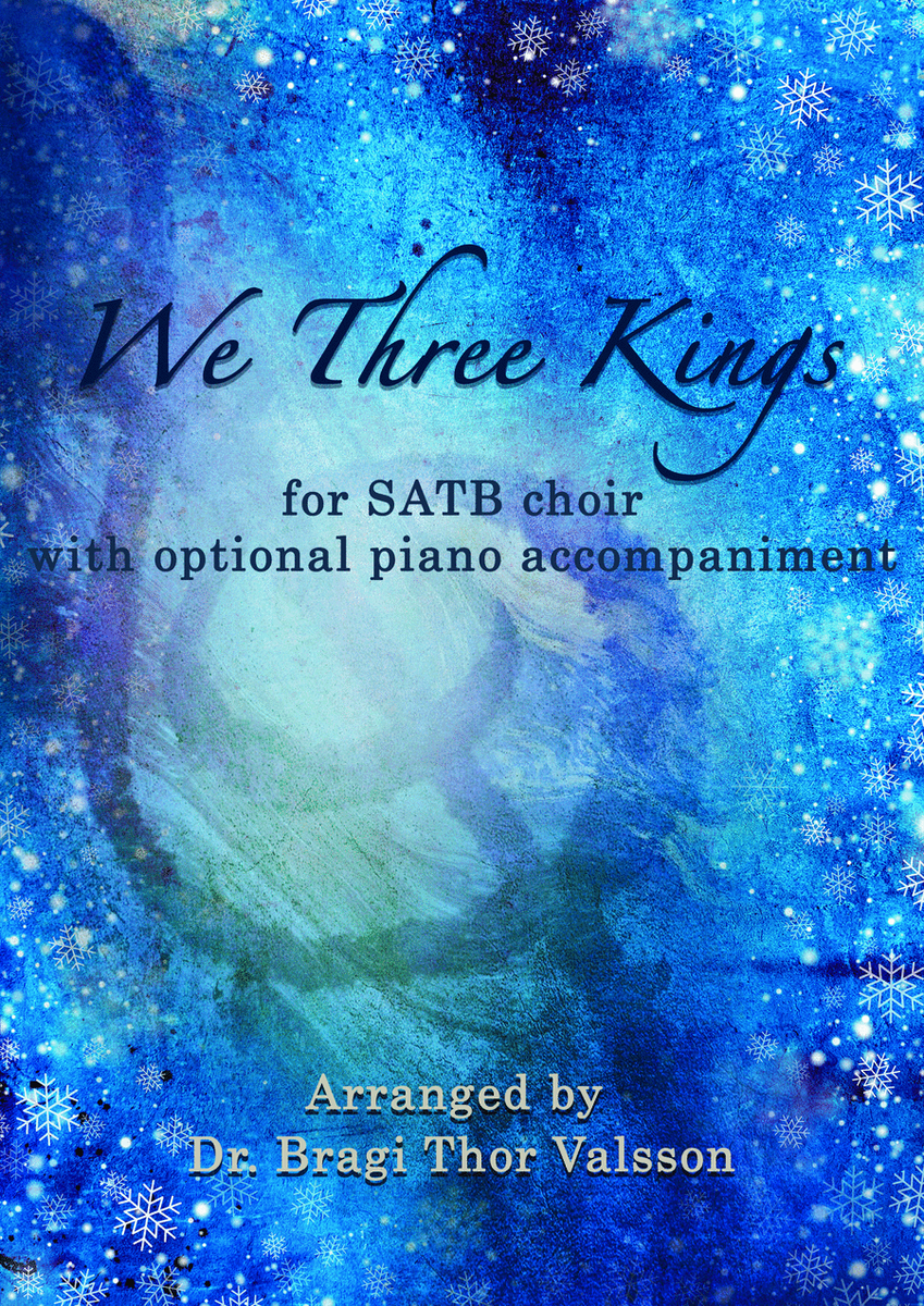 We Three Kings - SATB choir with optional Piano accompaniment image number null
