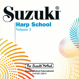Book cover for Suzuki Harp School, Volume 2
