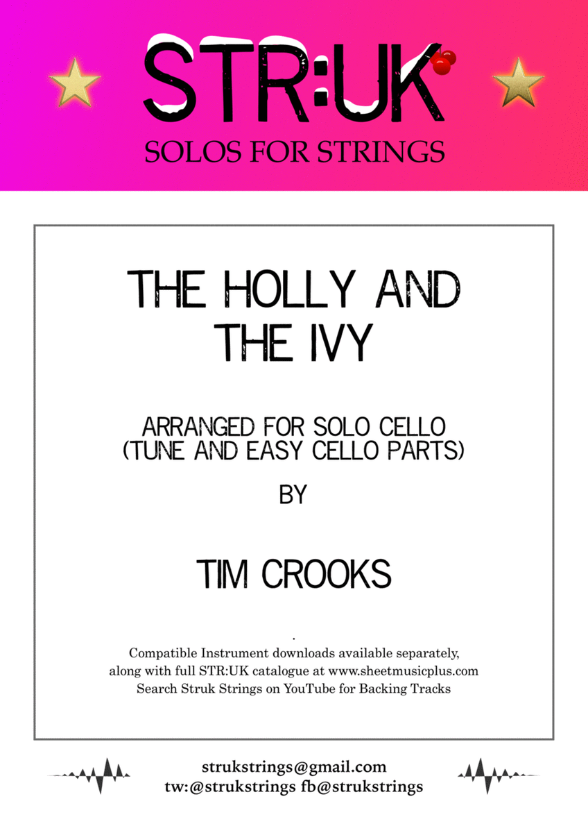 The Holly and the Ivy (STR:UK Cello Solo) image number null