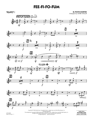 Book cover for Fee-Fi-Fo-Fum (arr. Mark Taylor) - Trumpet 1