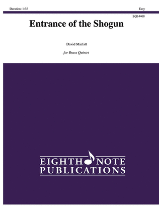 Book cover for Entrance of the Shogun