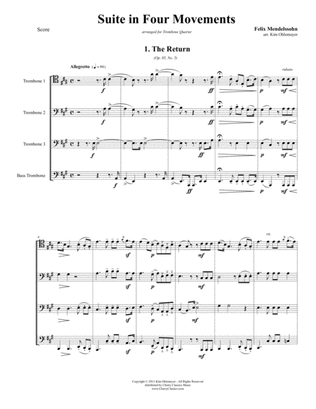 Suite in Four Movements for Trombone Quartet