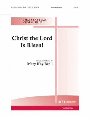 Book cover for Christ the Lord Is Risen