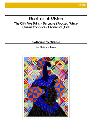 Book cover for Realms of Vision for Flute and Piano