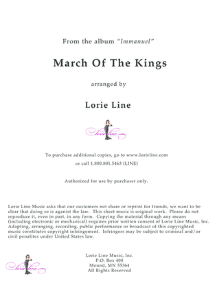 Book cover for March Of The Kings