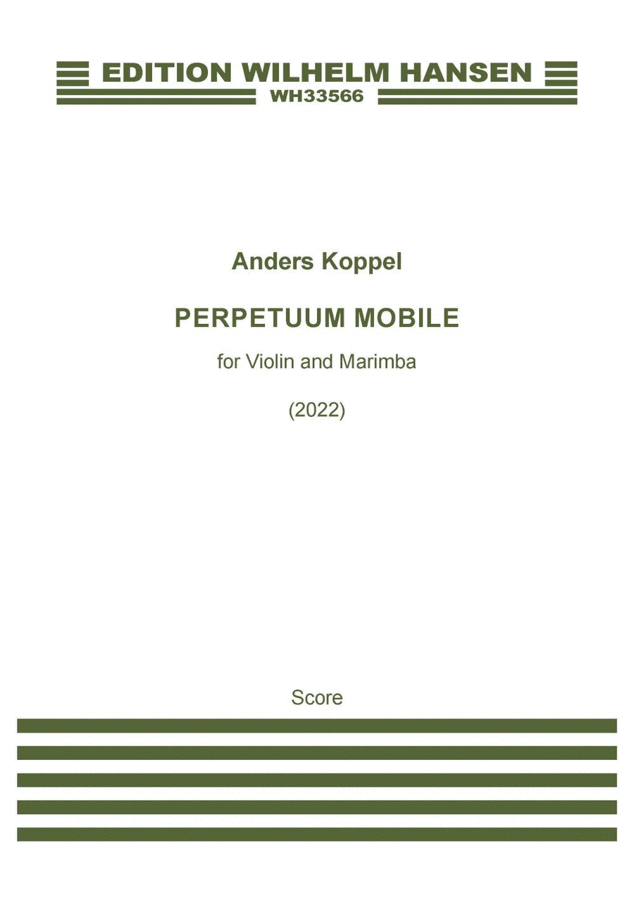 Perpetuum Mobile (Score and Parts)