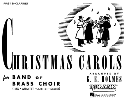 Christmas Carols For Band or Brass Choir - 2nd Bb Clarinet (Concert Band)