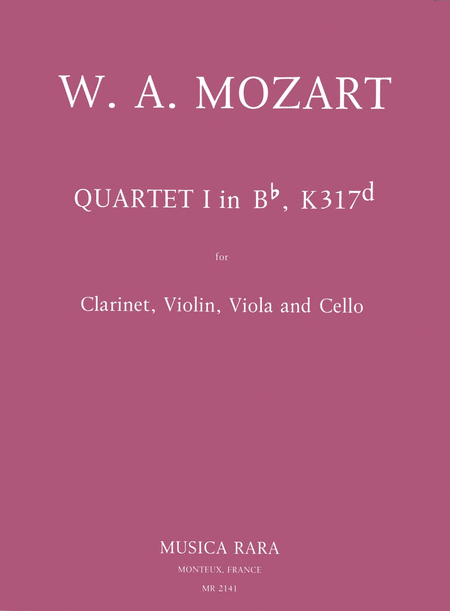 Quartett Nr. 1 B nach KV 317d