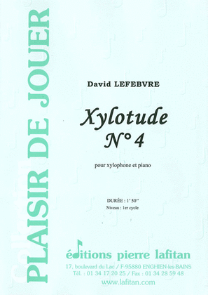 Book cover for Xylotude N° 4