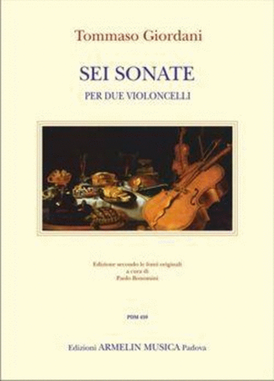 Sei Sonate Per Due Violoncelli