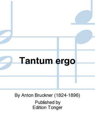 Book cover for Tantum ergo