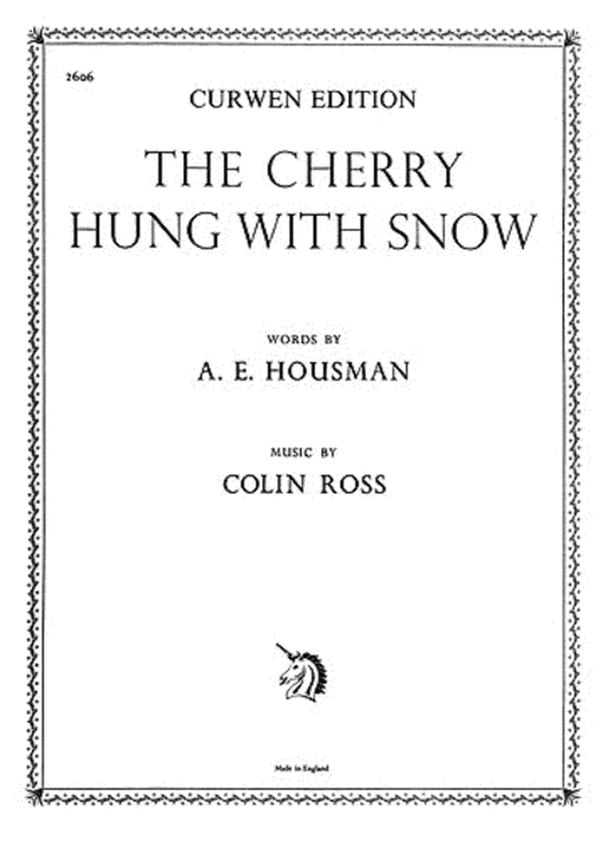 The Cherry Hung With Snow