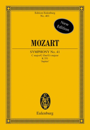 Book cover for Symphony No. 41 C major