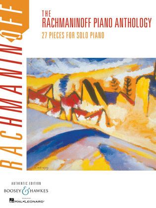 Rachmaninoff Piano Anthology