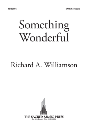 Book cover for Something Wonderful
