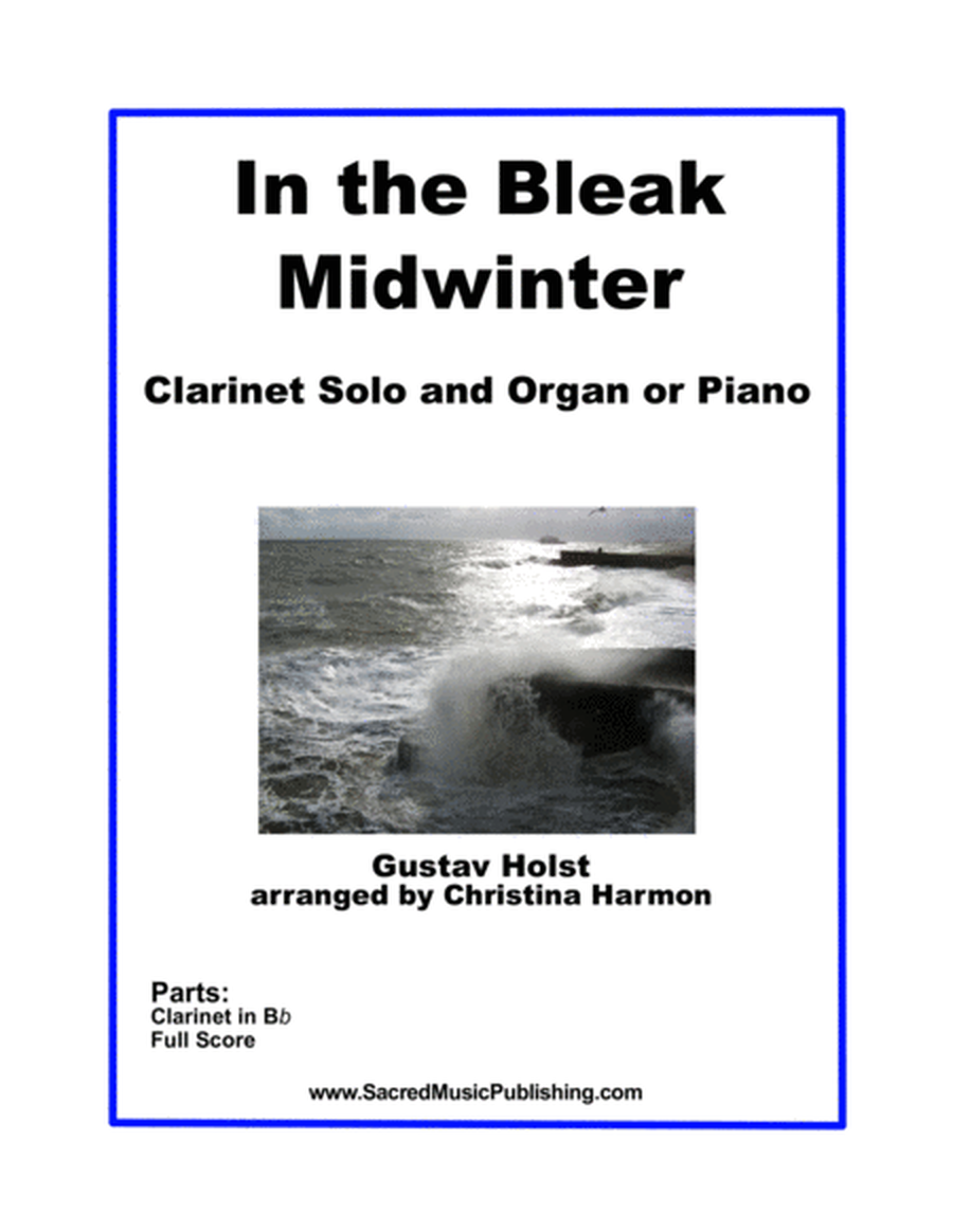 In the Bleak Midwinter - Clarinet Solo and Organ or Piano image number null