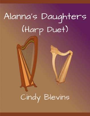 Book cover for Alanna's Daughters, Harp Duet