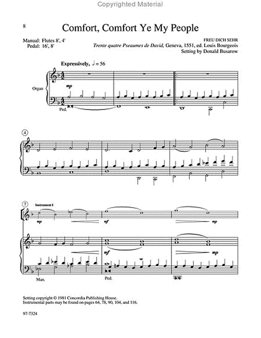 With Music Crowned: Chorale Settings for Organ and Instrument image number null