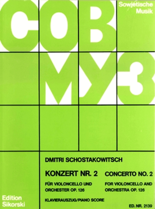 Book cover for Concerto No. 2, Op. 126