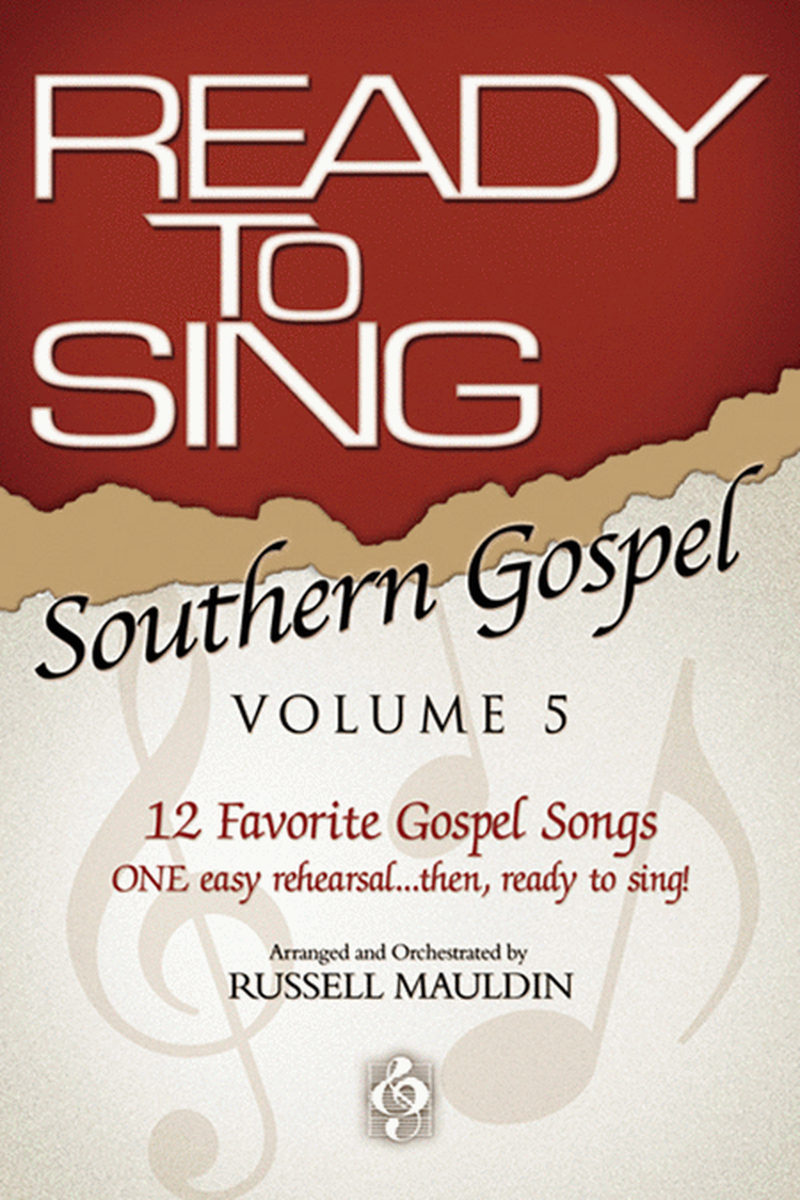 Ready To Sing Southern Gospel, Vol. 5 (Choral Book) image number null