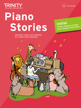 Book cover for Piano Stories 2018-2020 Initial