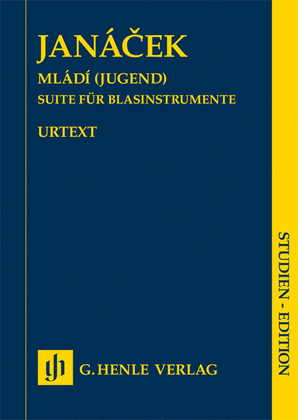 Book cover for Mládí (Youth) – Suite for Wind Instruments