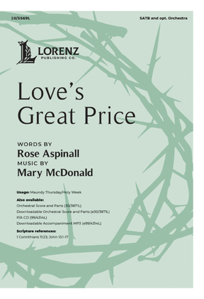 Book cover for Love's Great Price