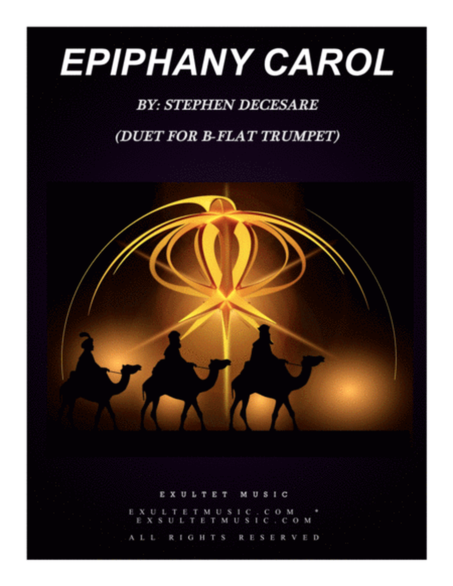 Epiphany Carol (Duet for Bb-Trumpet) image number null