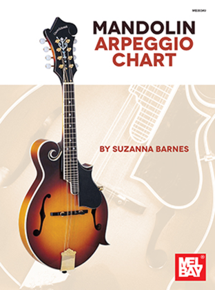 Book cover for Mandolin Arpeggio Chart