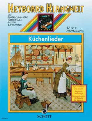 Book cover for Keyboard Klangwelt: Kuechenlieder