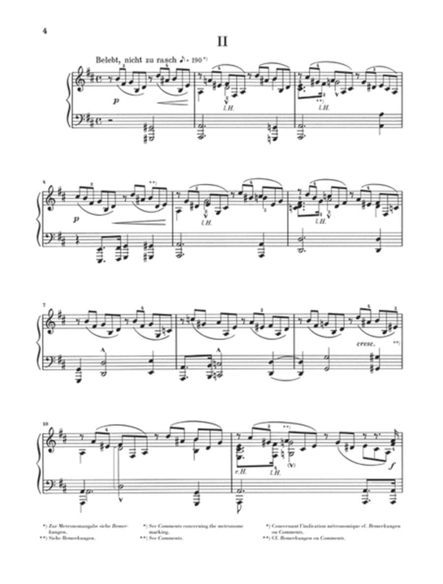 Gesänge der Frühe Op. 133