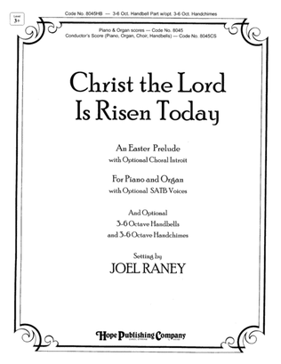 Book cover for Christ the Lord Is Risen Today