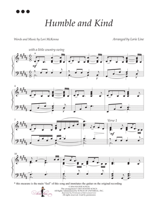 Book cover for Humble And Kind