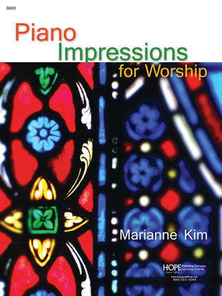 Book cover for Piano Impressions for Worship, Vol. 1