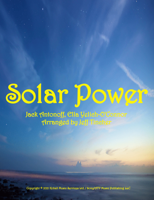 Book cover for Solar Power