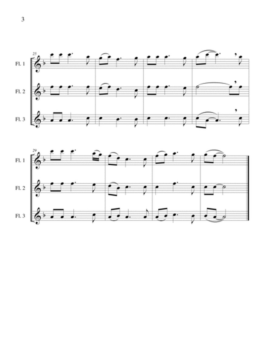 How Can I Keep from Singing - Flute Trio image number null