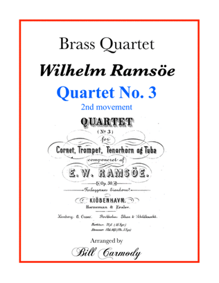 Ramsoe Brass Quartet No 3, 2nd mvt