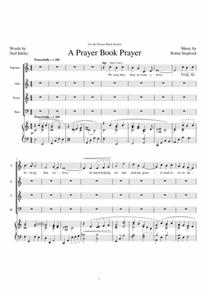 Book cover for A Prayer Book Prayer